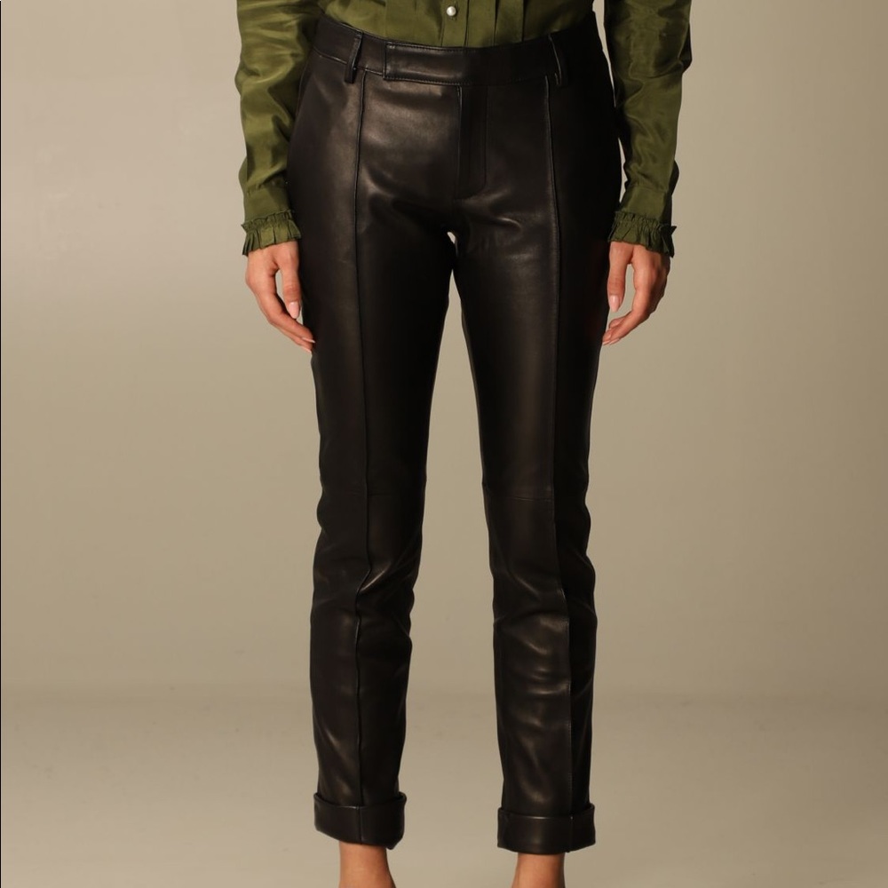 Golden Goose Leather Pants